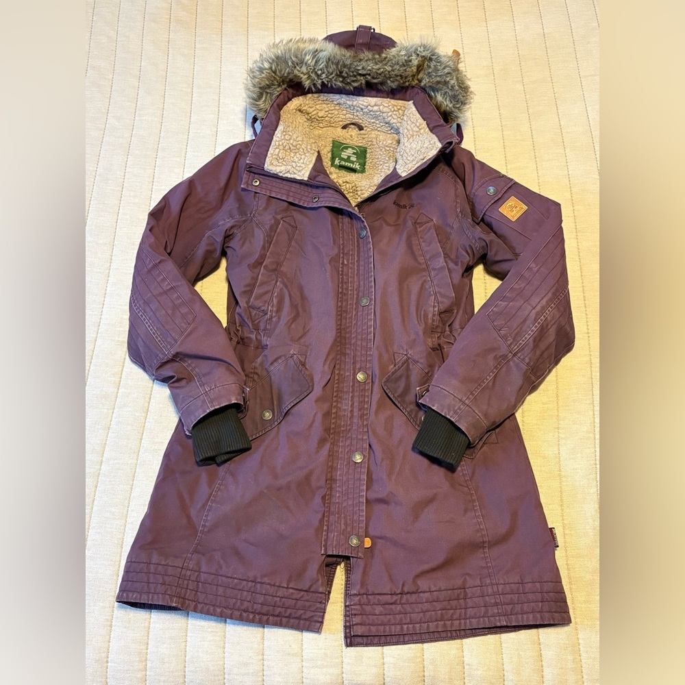 Kamik Purple Canvas Jacket